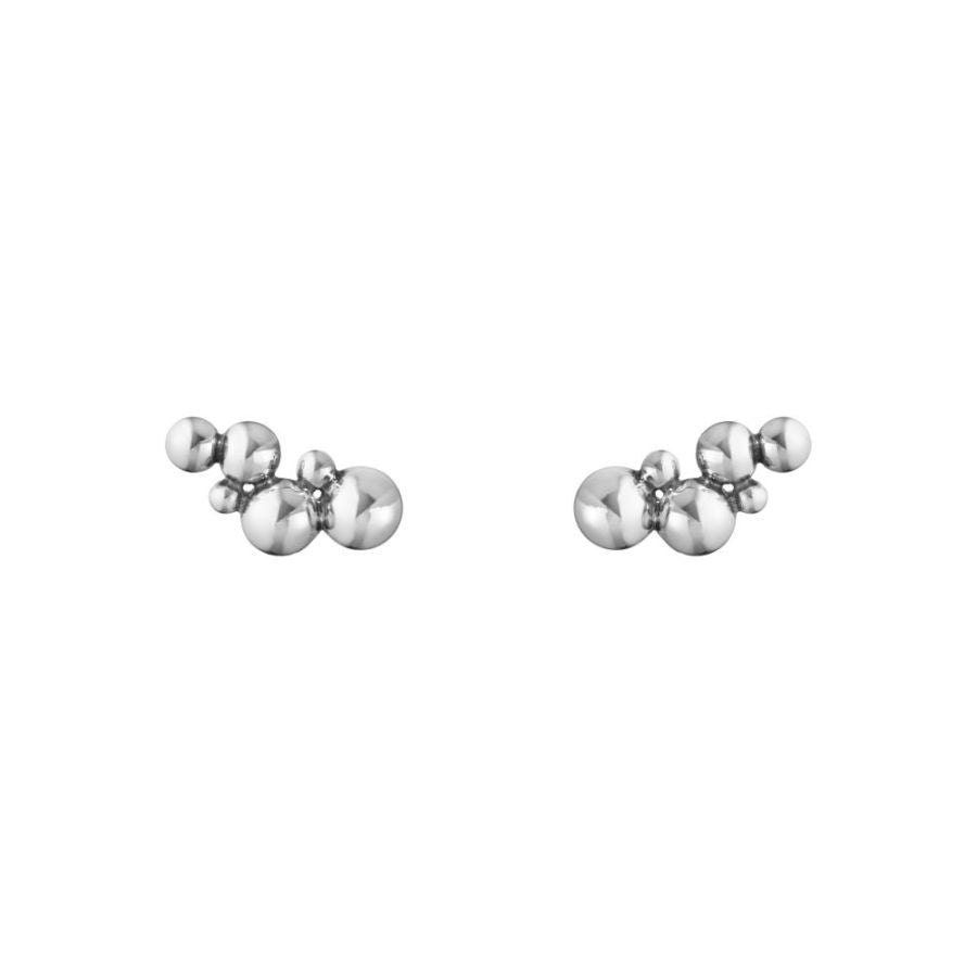 Georg Jensen-Silver Moonlight Grapes Earcuffs-Dipples Jewellers
