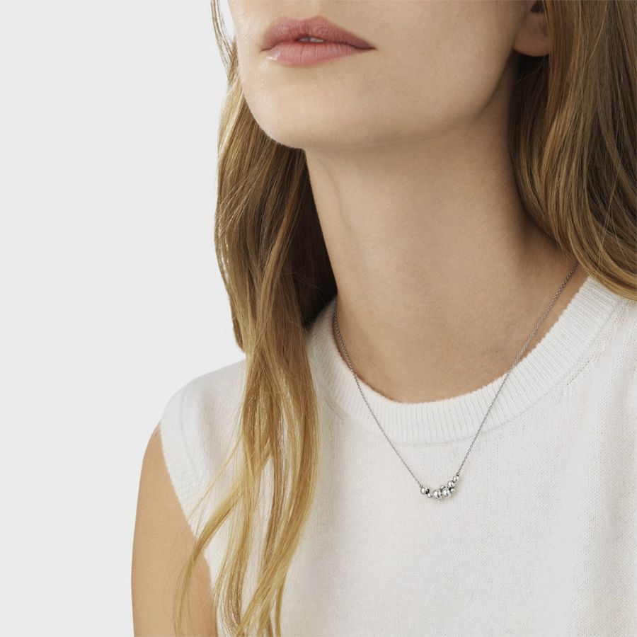 Georg Jensen-Silver Moonlight Grapes Pendant-Dipples Jewellers