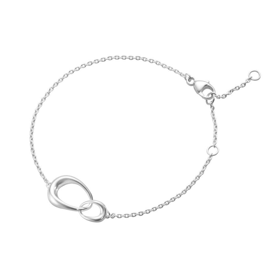 Georg Jensen-Silver Offspring Interlocking Bracelet-Dipples Jewellers