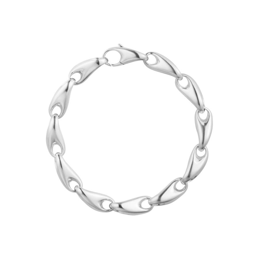 Georg Jensen-Silver Reflect Bracelet-Dipples Jewellers