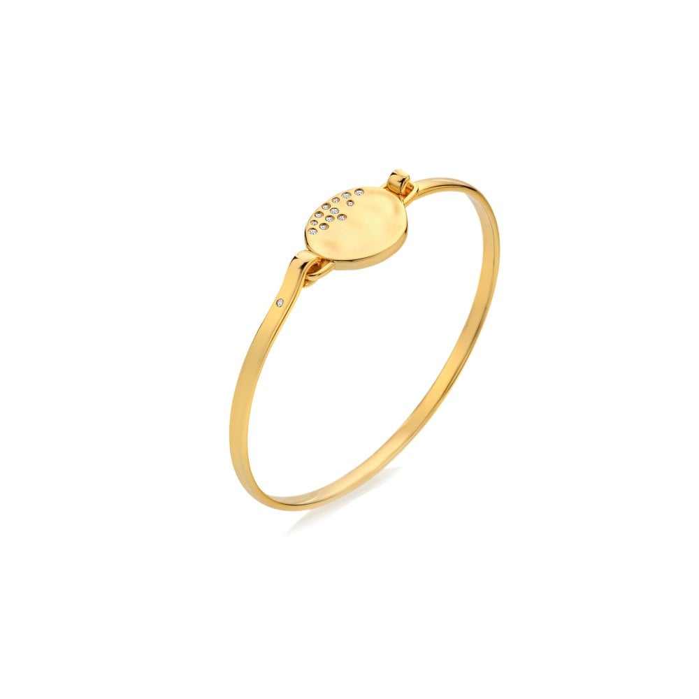 Hot Diamonds-Illuminate Bangle-Dipples Jewellers