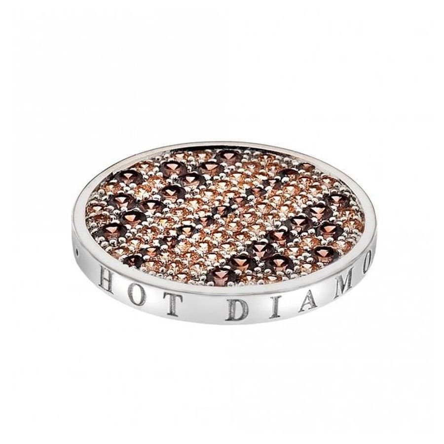 Hot Diamonds-Splte 25mm Serpente Coin-Dipples Jewellers
