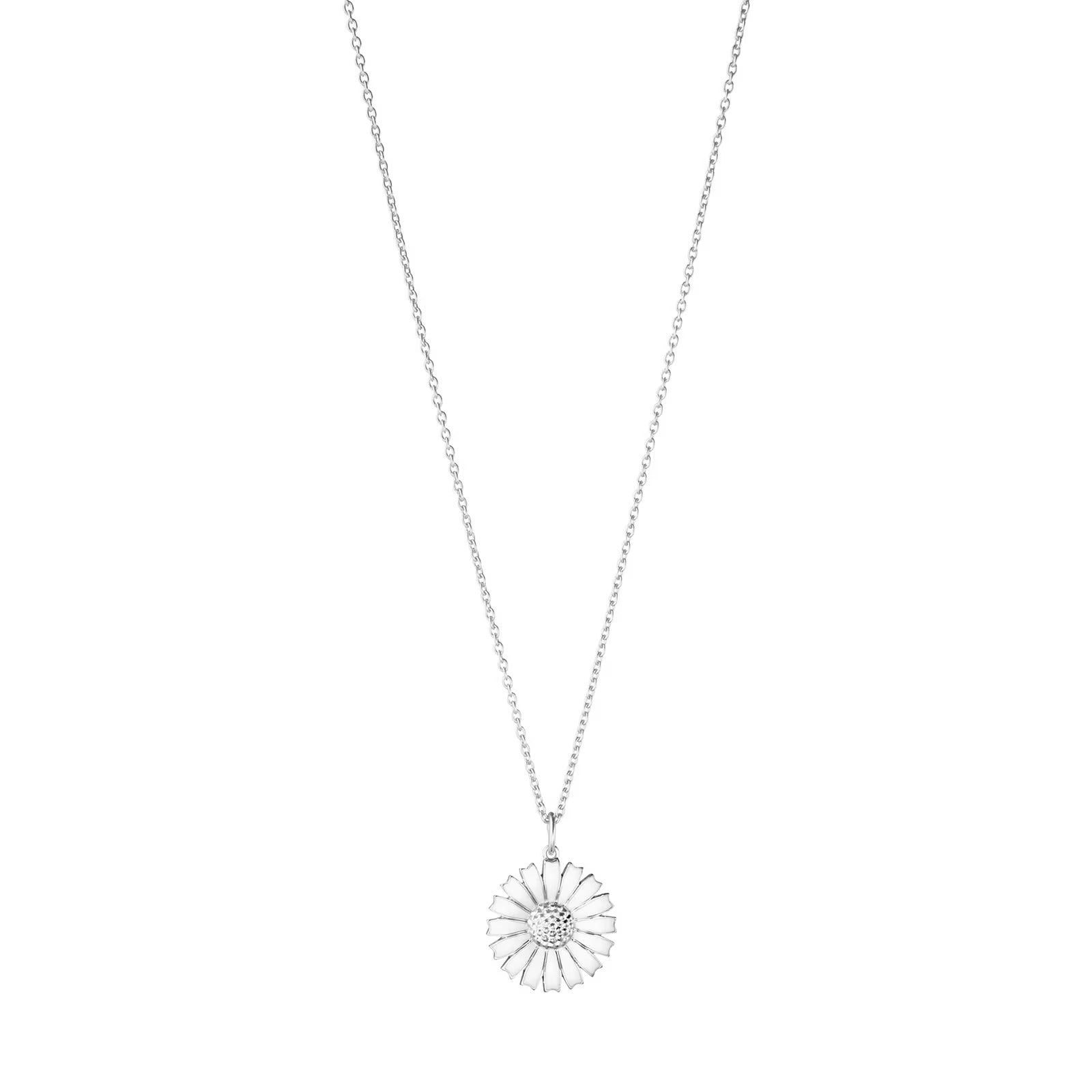 Silver Daisy Pendant