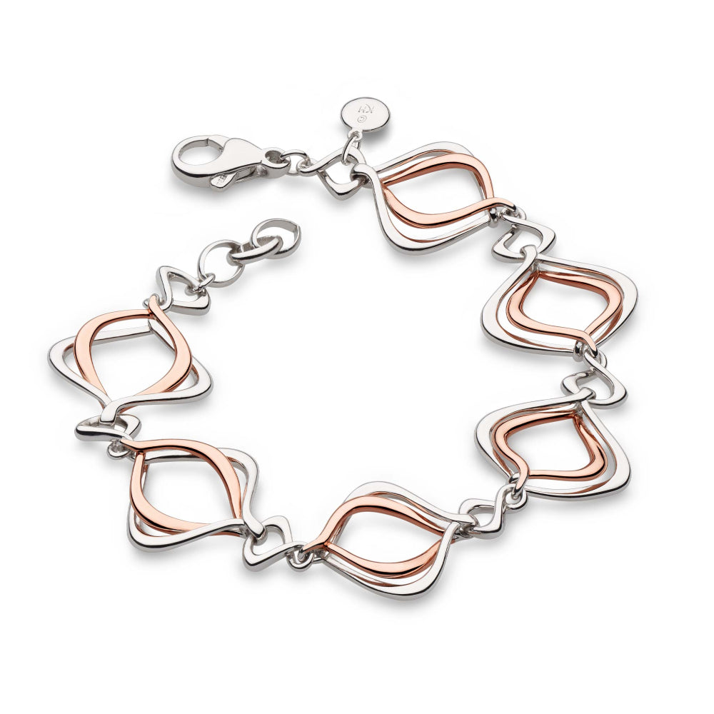Kit Heath-Alicia Rose Entwined Link Bracelet-Dipples Jewellers
