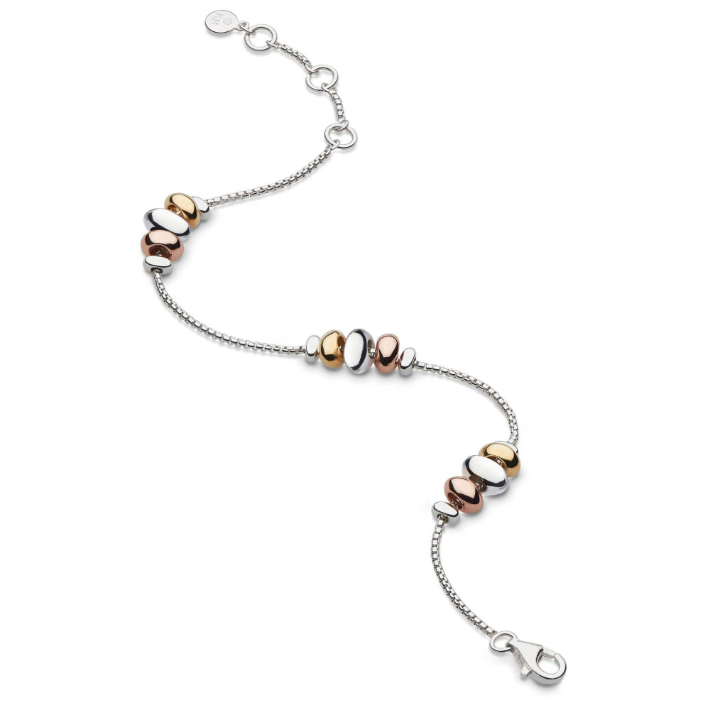 Kit Heath-Coast Tumble Golden Station Bracelet-Dipples Jewellers