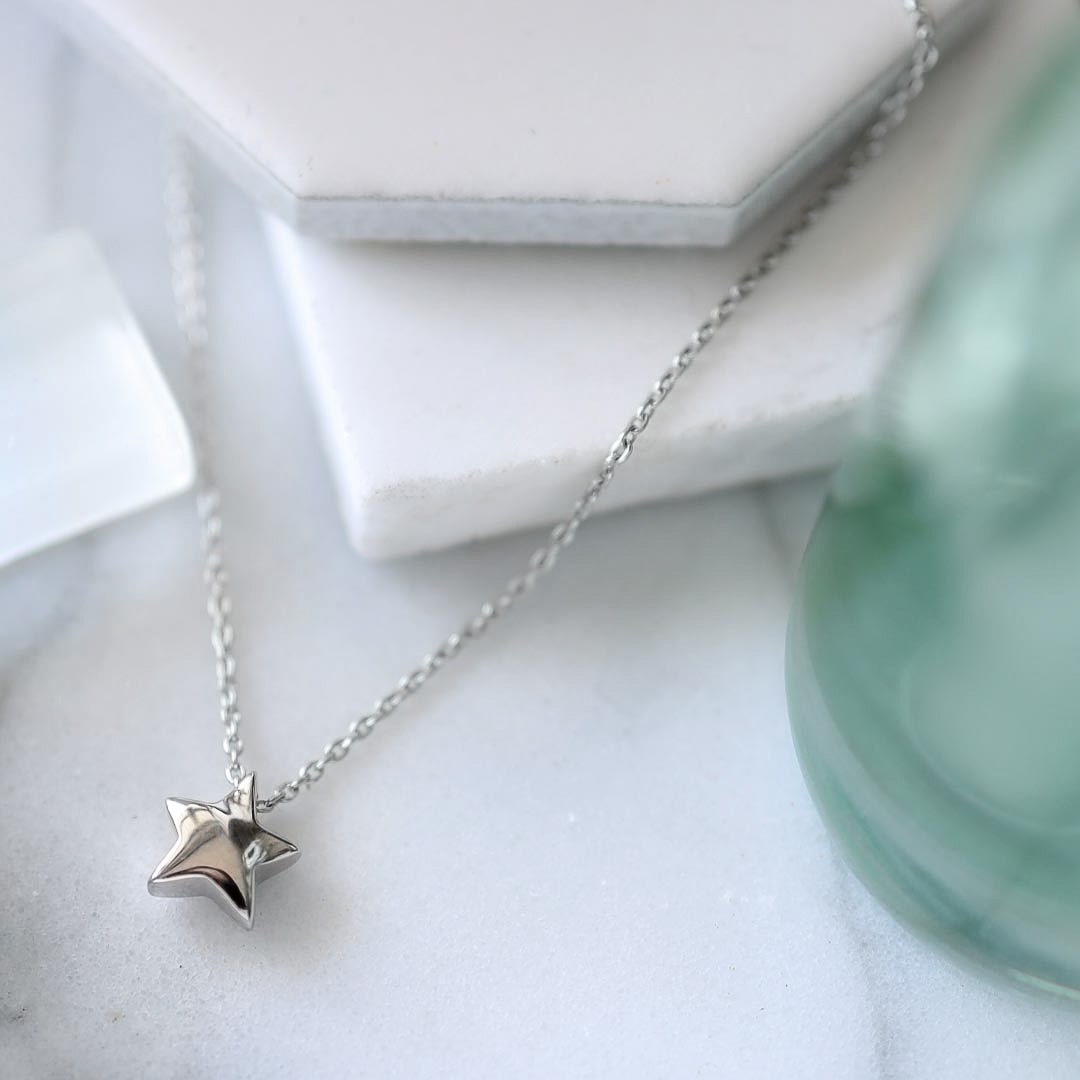 Kit Heath-Silver Miniatures Starlight Necklace-Dipples Jewellers