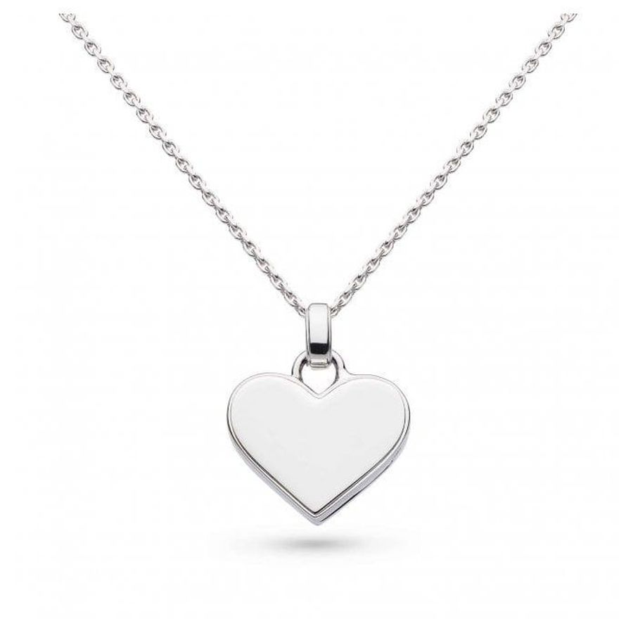 Kit Heath-Silver Revival Heart Locket Necklace-Dipples Jewellers