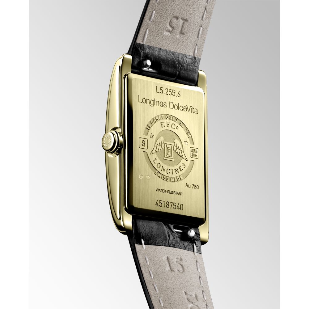 Longines-DolceVita 18ct Yellow Gold-Dipples Jewellers
