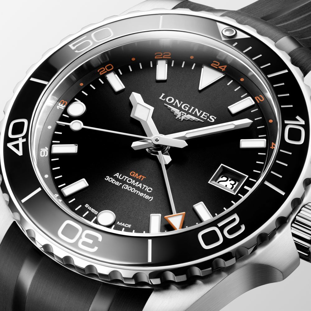 Longines-HydroConquest GMT-Dipples Jewellers