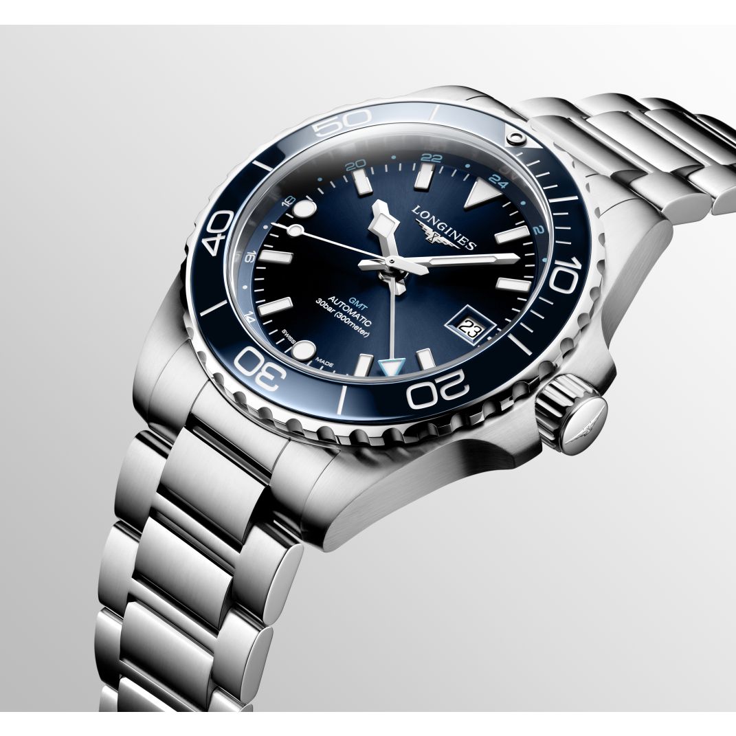 Longines-HydroConquest GMT-Dipples Jewellers