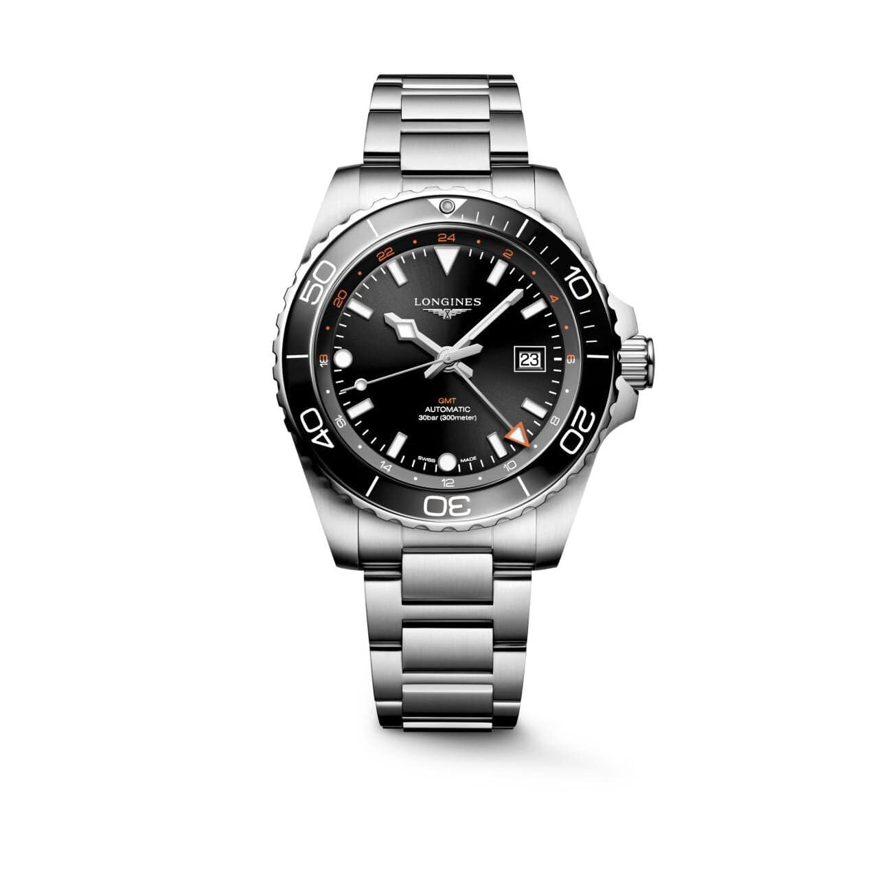 Longines-HydroConquest GMT-Dipples Jewellers
