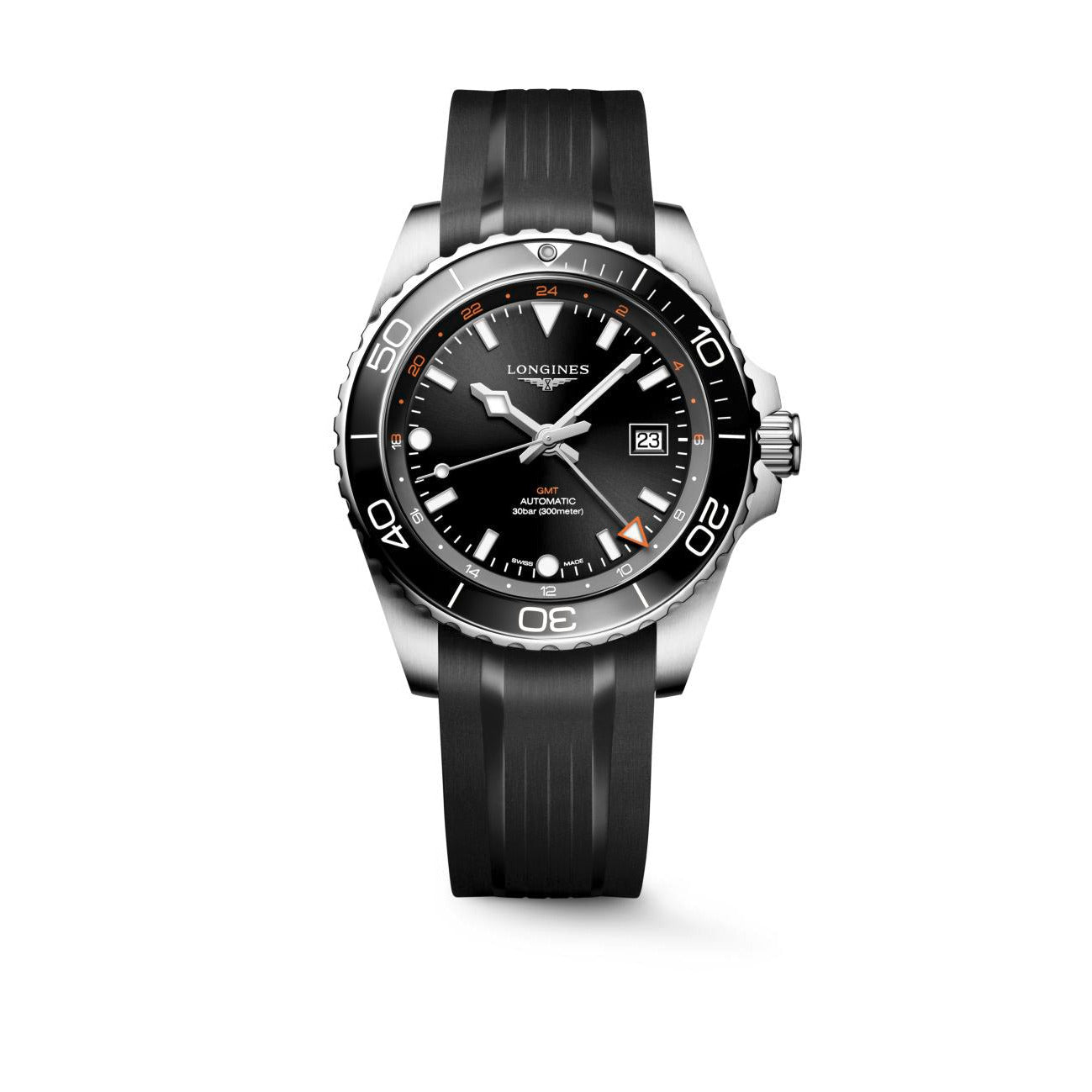 Longines-HydroConquest GMT-Dipples Jewellers