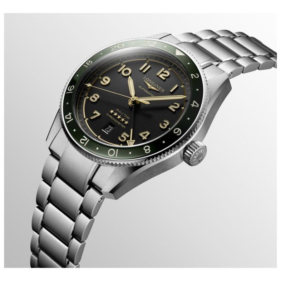 Longines-Spirit Zulu Time GMT-Dipples Jewellers