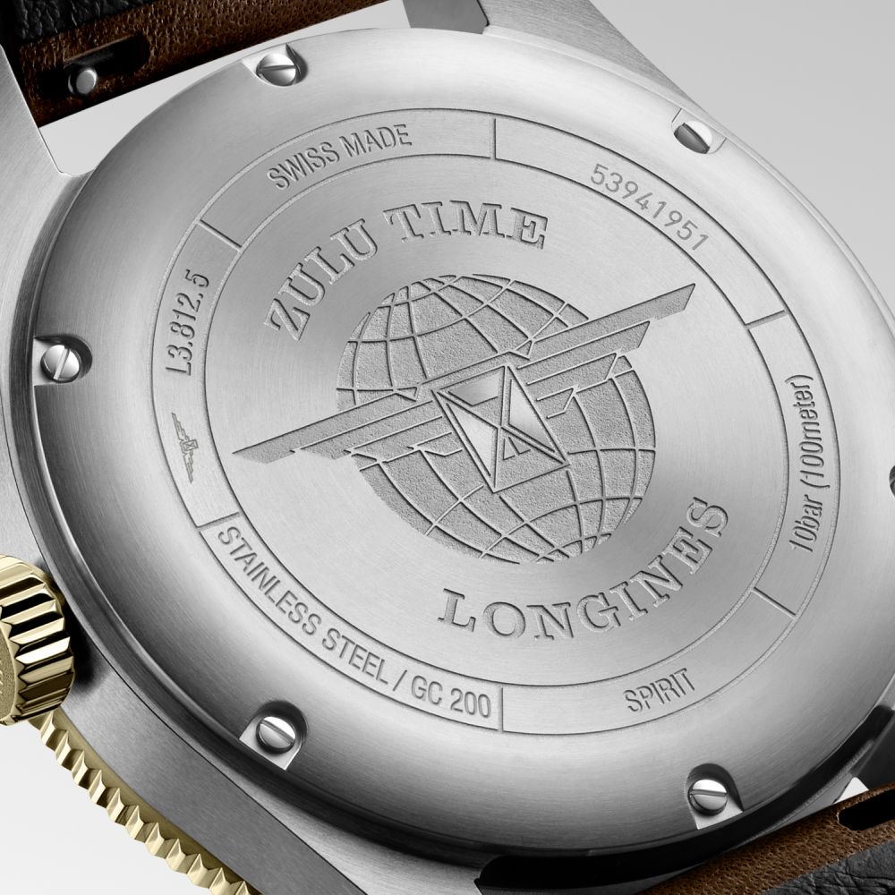 Longines-Spirit Zulu Time GMT-Dipples Jewellers