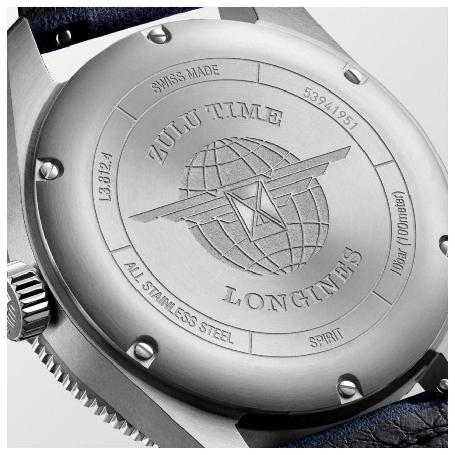 Longines-Spirit Zulu Time GMT-Dipples Jewellers