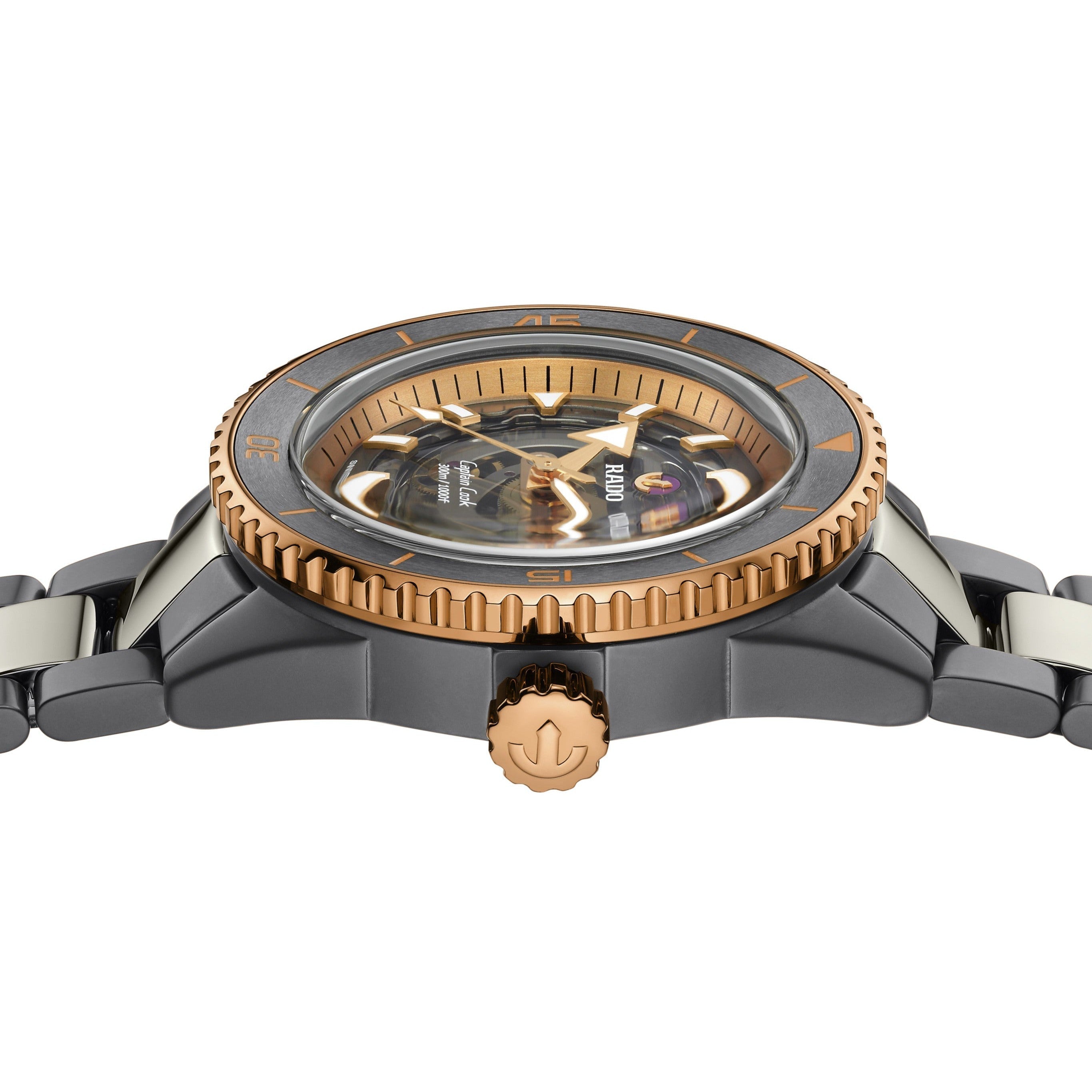 Rado-Captain Cook High-Tech Ceramic Skeleton-Dipples Jewellers