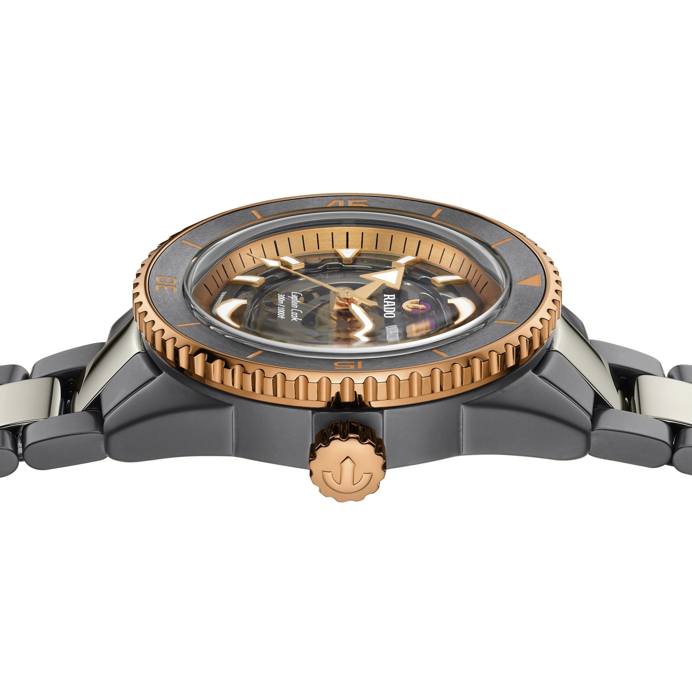Rado-Captain Cook High-Tech Ceramic Skeleton-Dipples Jewellers