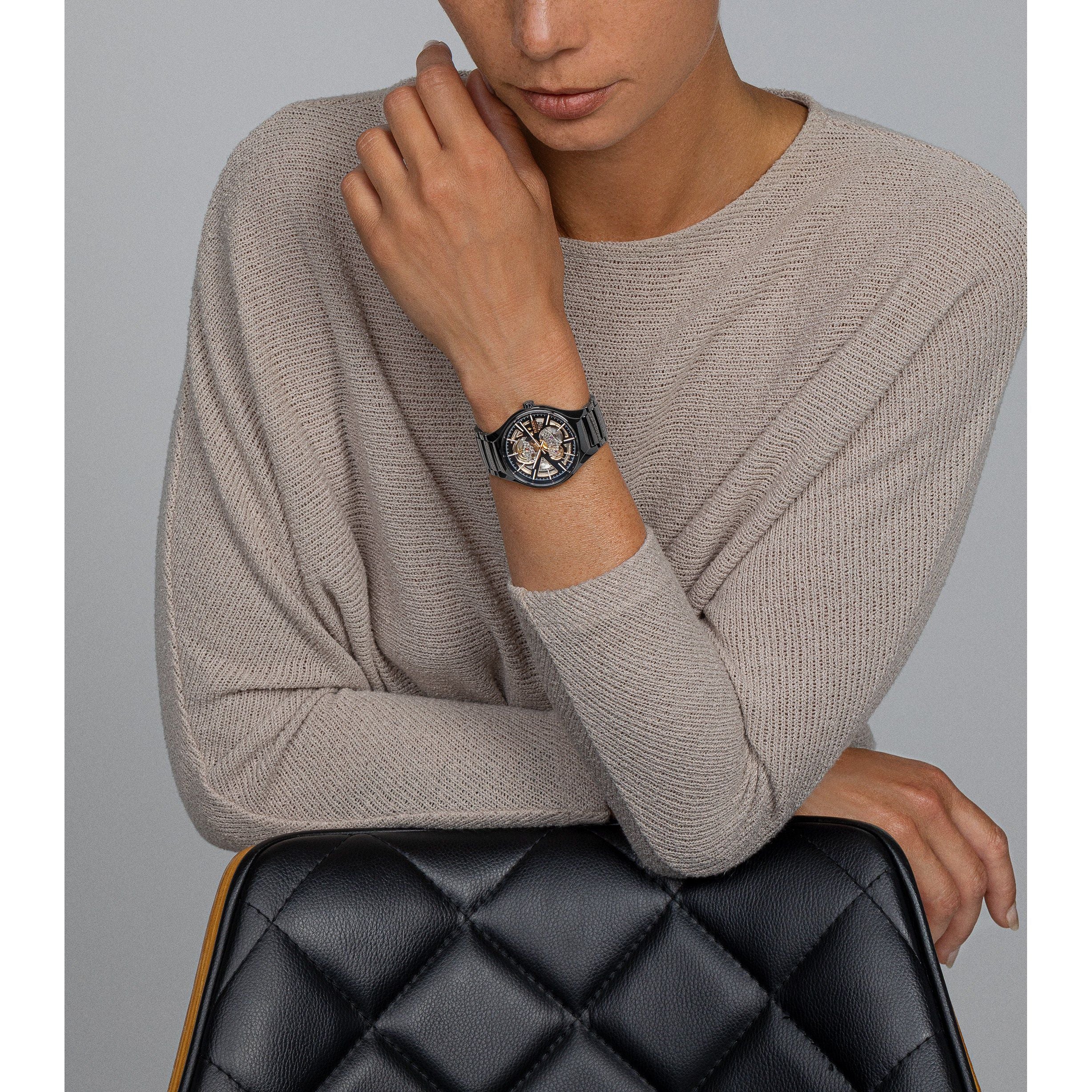 Rado-True Round Automatic Open Heart-Dipples Jewellers