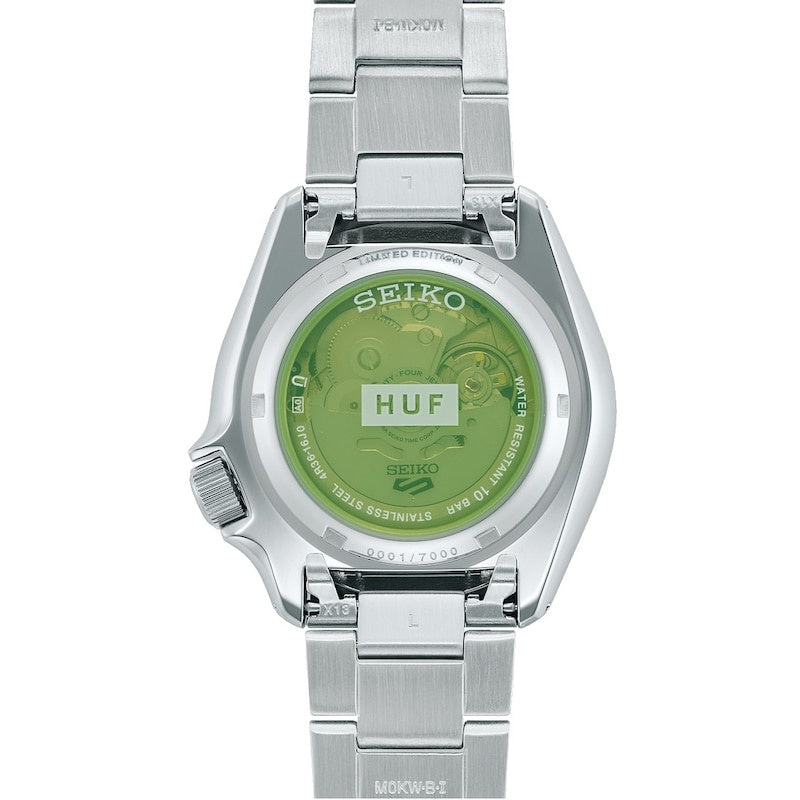 Seiko-Seiko 5 Sports x HUF Limited Edition Collaboration II-Dipples Jewellers