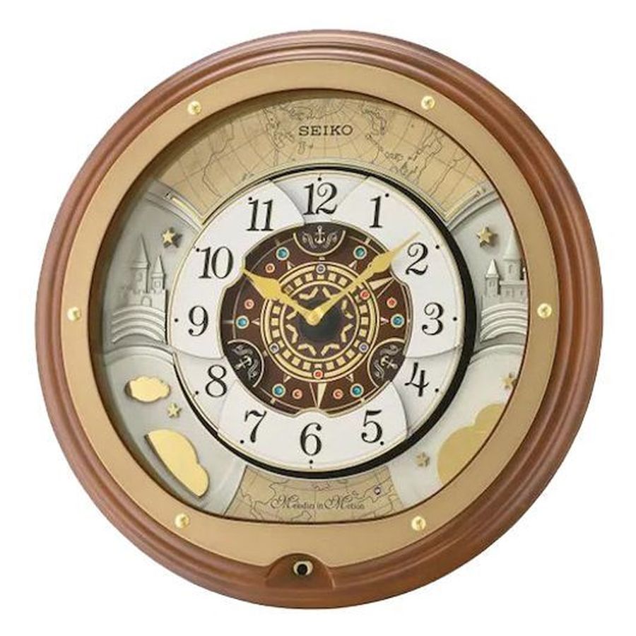 Seiko-Melody In Motion Wall Clock-Dipples Jewellers