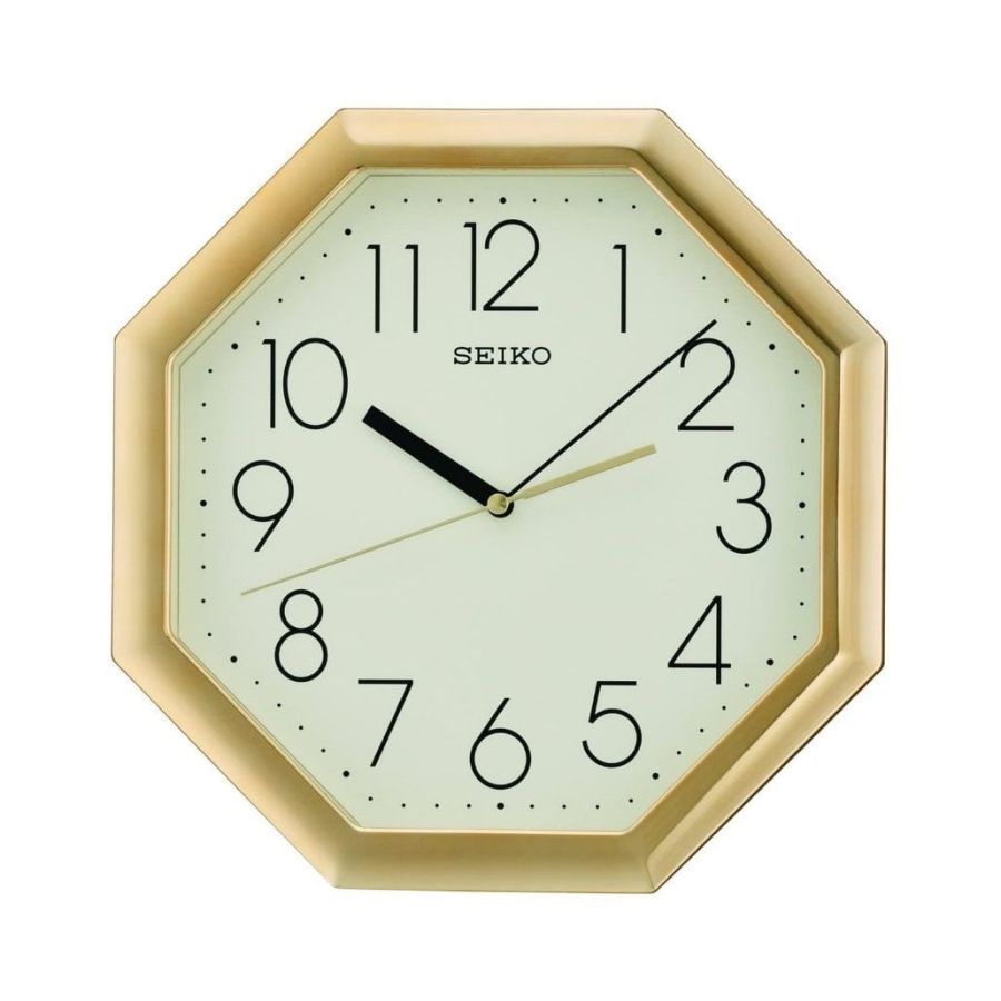 Seiko-Octagonal Wall Clock-Dipples Jewellers