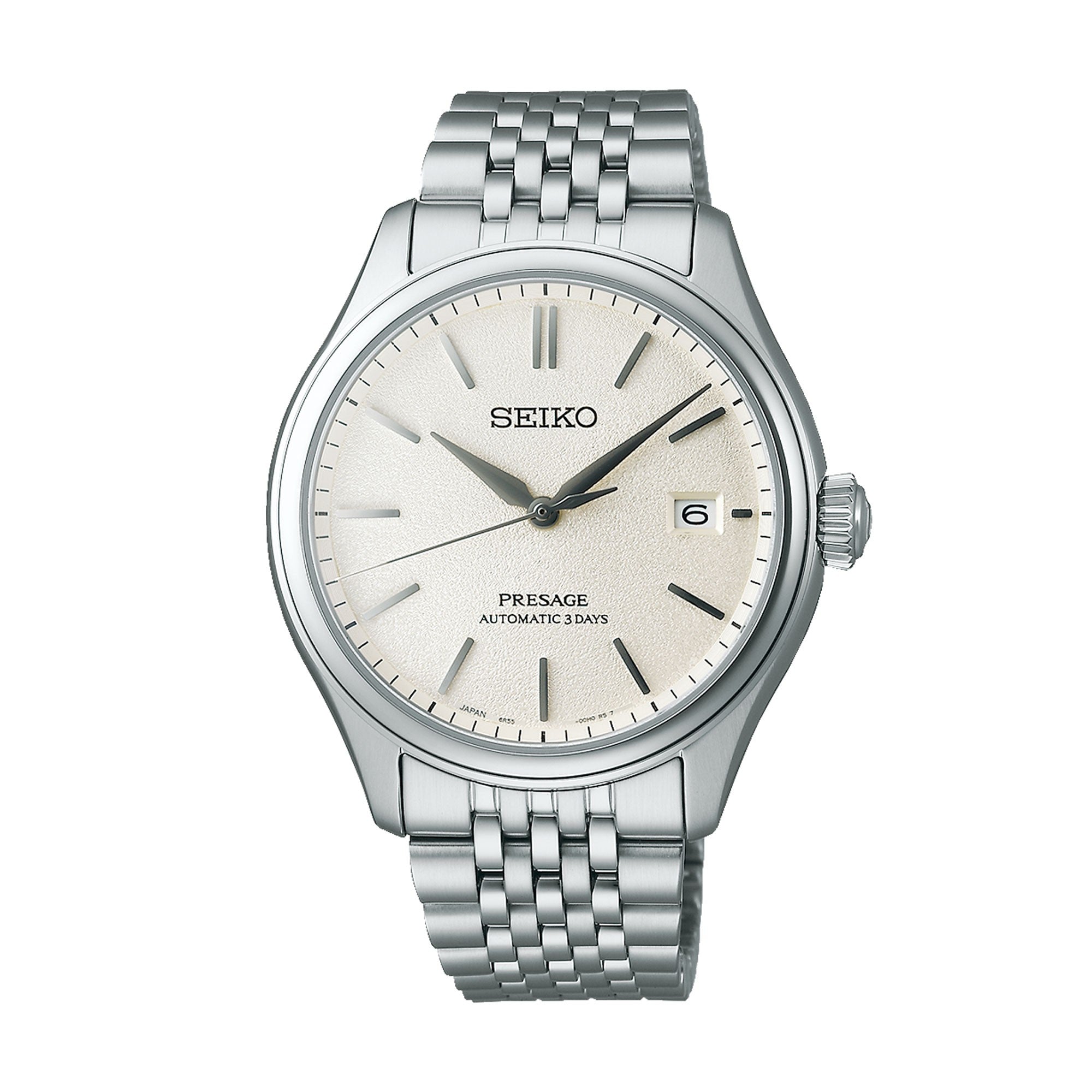 Seiko-Presage Classic Series 'Shiro-iro'-Dipples Jewellers