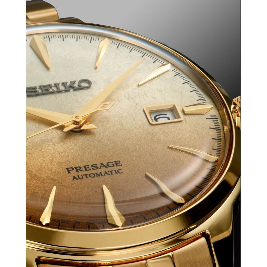 Seiko-Presage Cocktail Series 'Beer Julep'-Dipples Jewellers