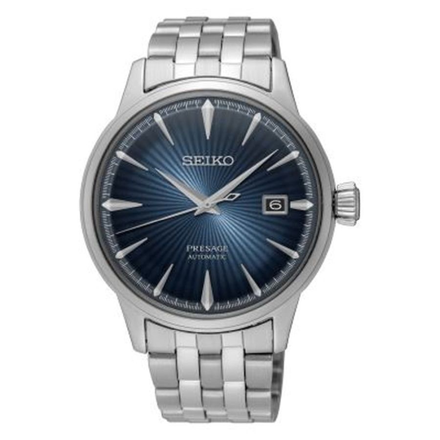 Seiko-Presage Cocktail Series 'Blue Moon'-Dipples Jewellers