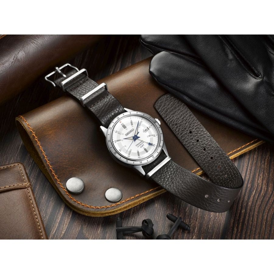 Seiko-Presage Style 60's 'Laurel'-Dipples Jewellers