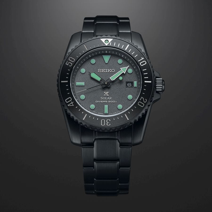Seiko-Prospex 'Black Series' Solar-Dipples Jewellers
