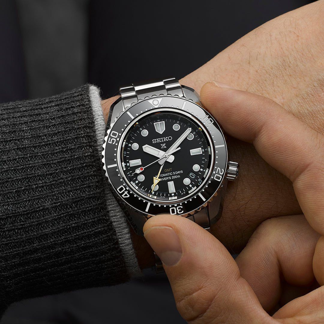 Seiko-Prospex 'Dark Depths' GMT-Dipples Jewellers