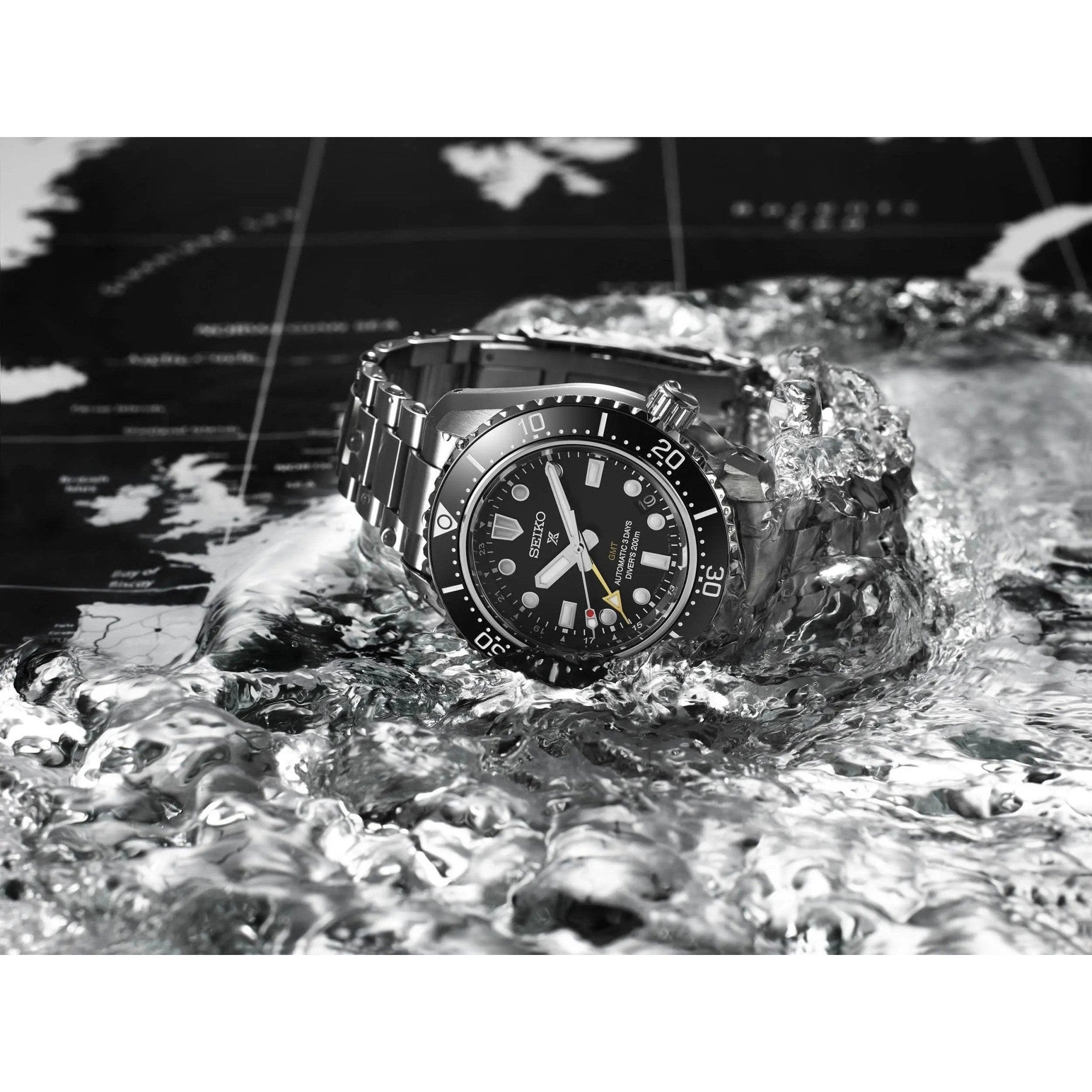 Seiko-Prospex 'Dark Depths' GMT-Dipples Jewellers