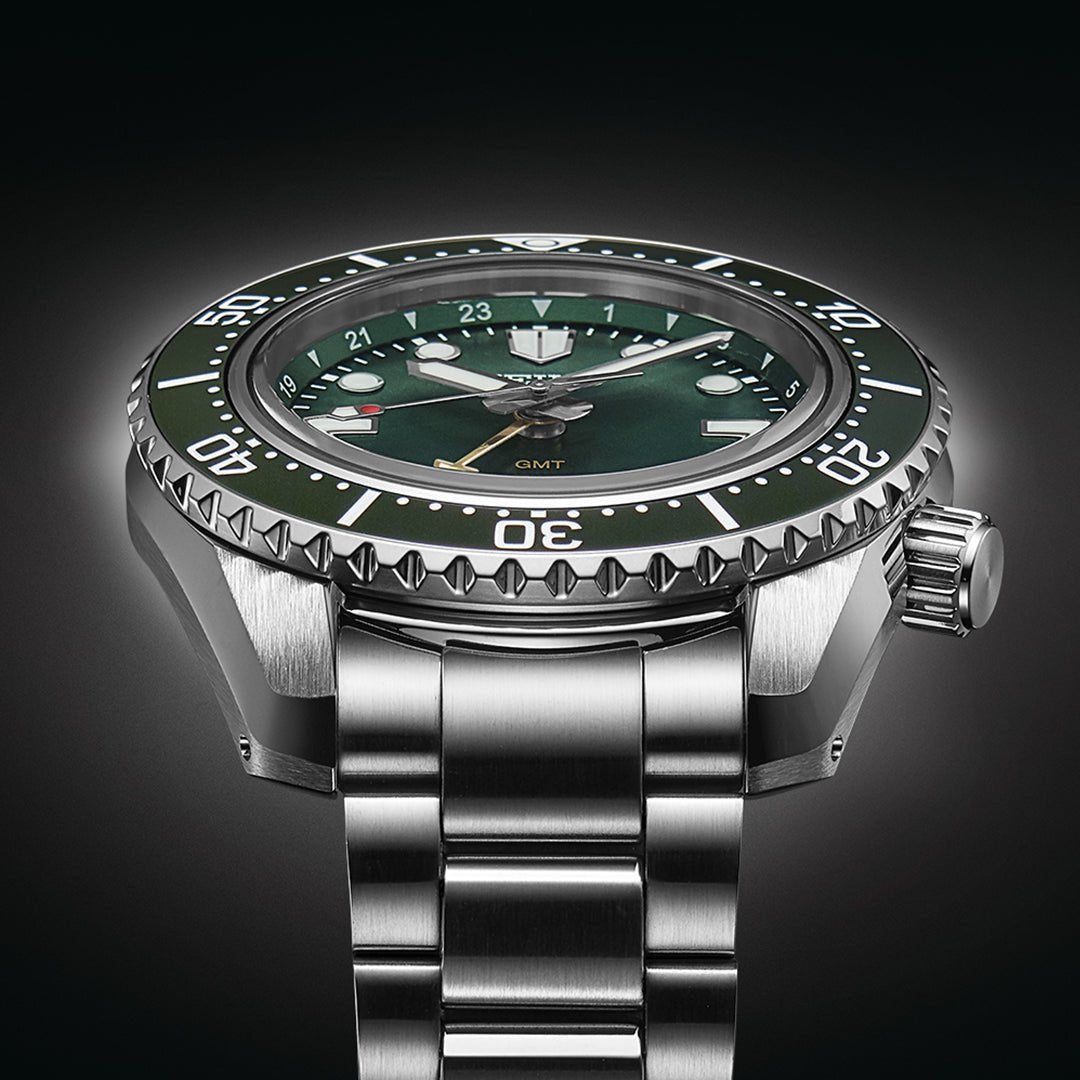 Seiko-Prospex 'Marine Green' GMT-Dipples Jewellers