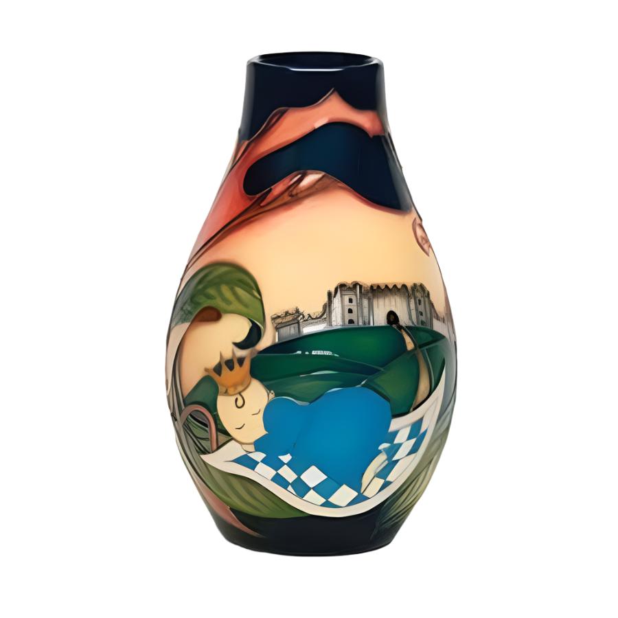 W Moorcroft-A Royal Arrival Vase-Dipples Jewellers